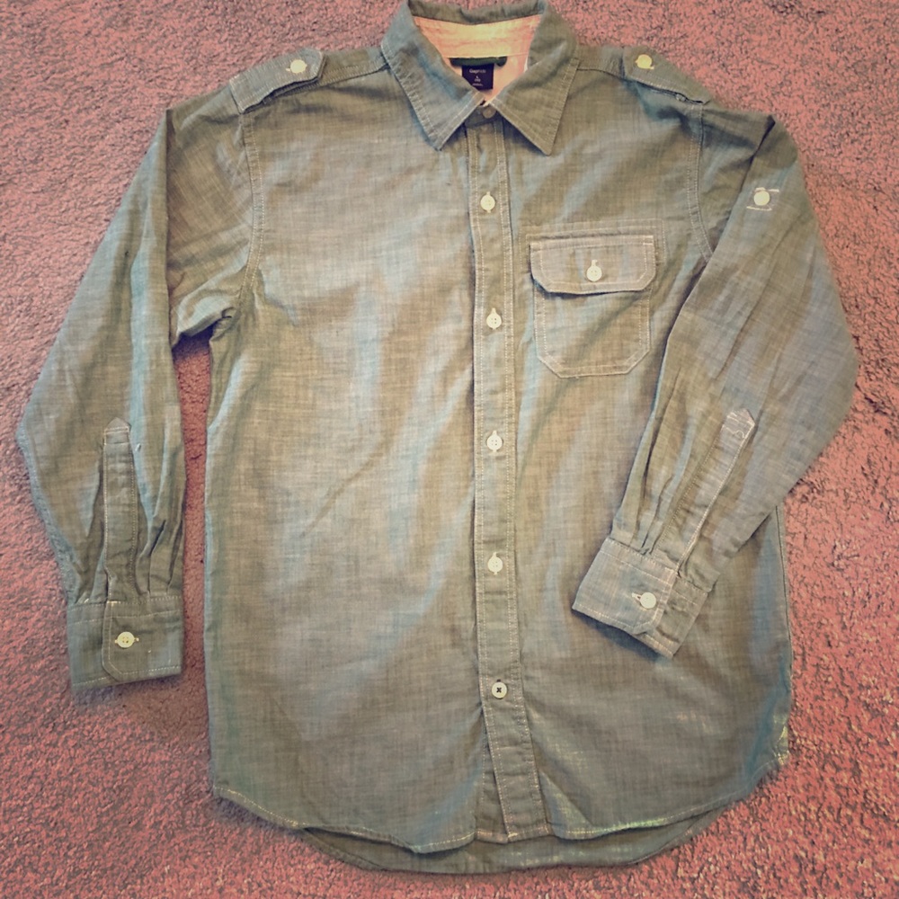 Boys GAP Large Long Sleeve Shirt